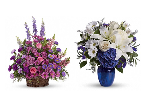 Just  a couple of Bradlee's flower arrangements