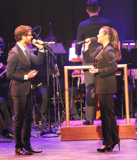 Lea Salonga and Darren Criss did a duet from 'Aladdin.' Photos courtesy of the Philippine Embassy   