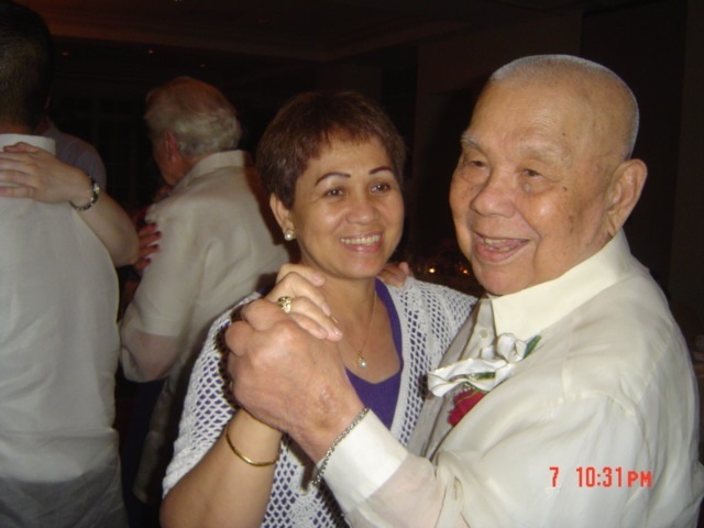 Gregorio Melegrito and wife Hermie, 2003