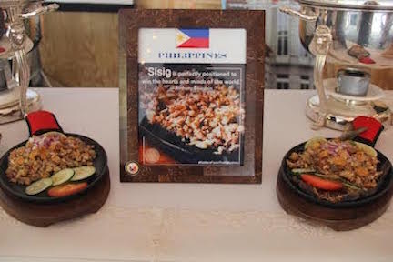 The Philippine Embassy served pork and bangus sisig at the CitiOpen tailgate event held at the Rock Creek Park Tennis Center on 