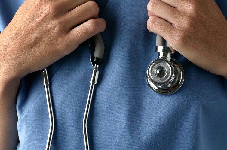 nurses blue