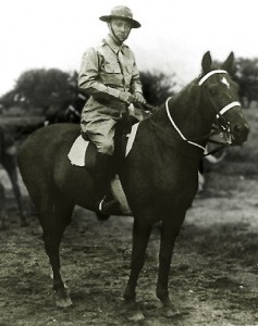 He led the last horse-mounted cavalry charge in the history of the U.S. Army.