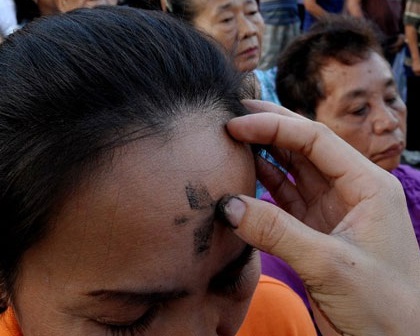 For many Catholics, an observance of  Ash Wednesday 