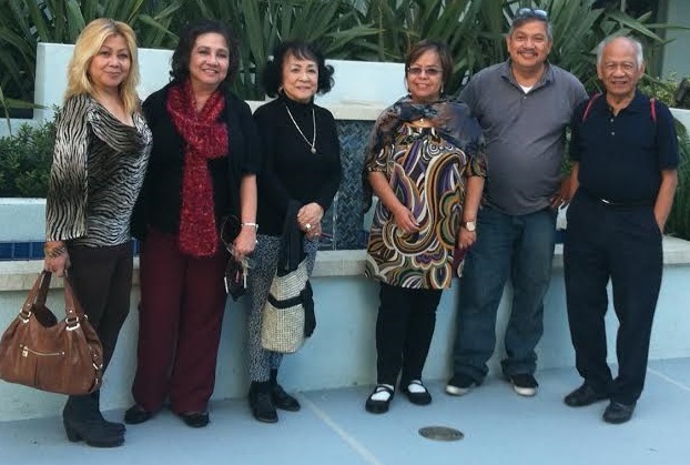 The new officers of the FAPCLA (est. 1978) from left Lou Sabas, Treasurer; incoming president Evelyn Portugal,  outgoing president Dr. Ludy Ongkeko, Auditor Cecile Ochoa, Board Secretary Dante Ochoa, Vice-President.  Not in photo is Board member Naomi P. Armada. TFLA photos.  