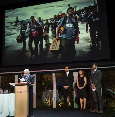 A short video of Team Rubicon’s mission in Leyte was presented