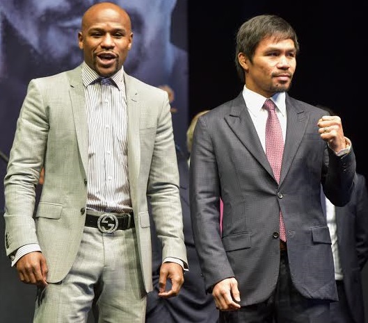 Floyd Mayweather and Manny Pacquiao: Ready to rumble. TFLA Photos by Tet Valdez