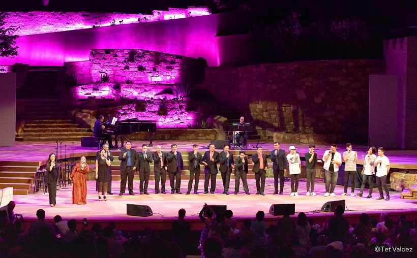 Filharmonic and Harana groups at the Ford with Annie Nepomueno