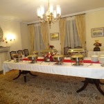 2buffet table