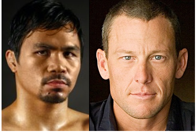 Manny Pacquiao; Lance Armstrong