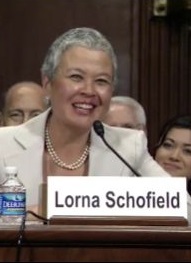 At her Senate judicial committee hearing: Respected for her unparalleled legal acumen and real-world pragmatism