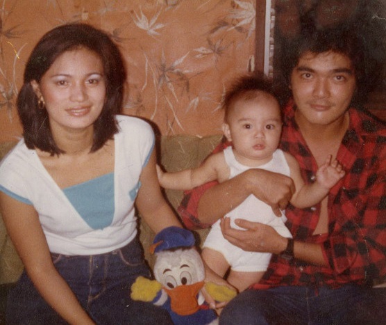 Jose at about 2 months with parents Emelie Salinas and Joselito Vargas (now deceased). Photo: TIME Magazine/ JA Vargas Family Album