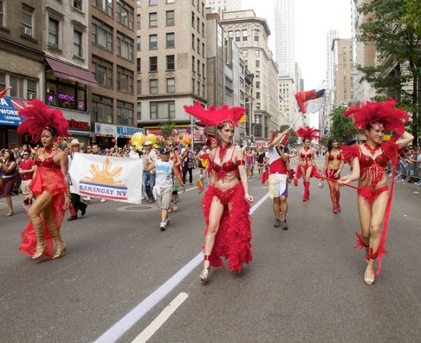 Barangay-New York made a dynamic presence during the 2011 Gay Pride march