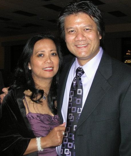 Dr. Gino Ang with wife Alma