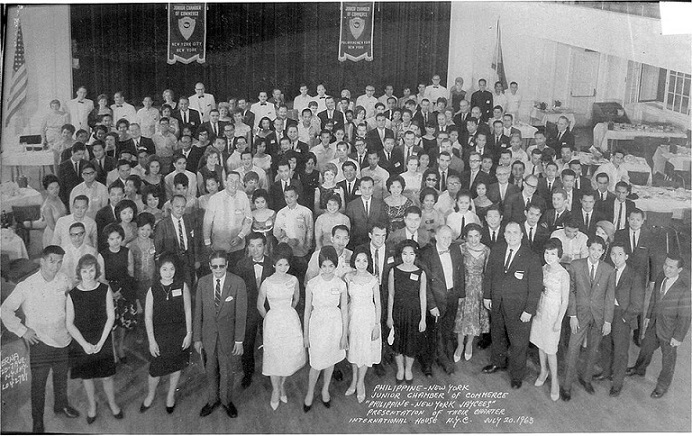 The Jaycees in a 1963 group picture