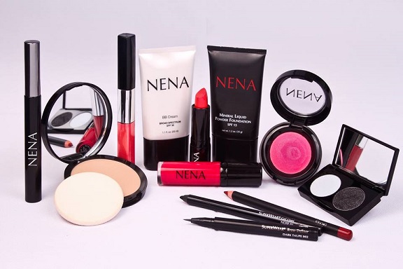 The Nena line of makeup products