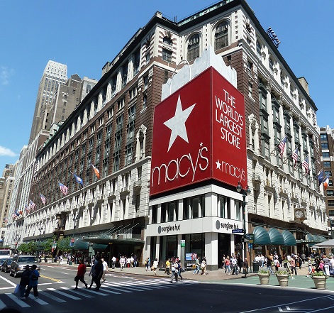 Macy's flagship store on Herald Square