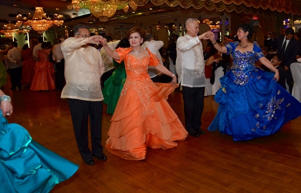 The Grand Marshals were feted with a Rigodon de Honor formal dance