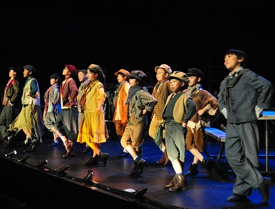 The all-Asian cast of 'Oliver!' Photos by Elton Lugay
