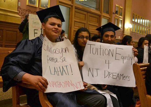 DREAMers campaign for tuition equity. Photo: New Jersey Dream Act Coalition