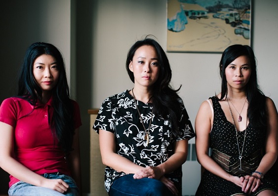 The filmmakers behind ‘Carnal Orient:’ Mila Zuo, Angela Seo, and Camille Mana