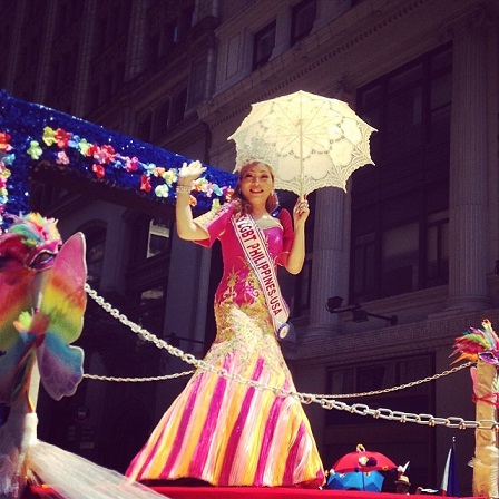 Chelle was the first Miss LGBT Philippines-USA