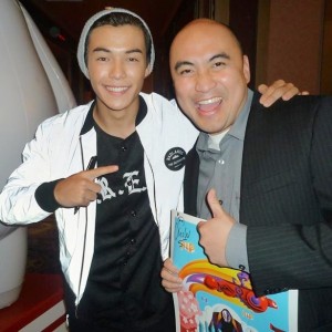 …and actor Ryan Potter, who voiced the protagonist Hiro Hamada