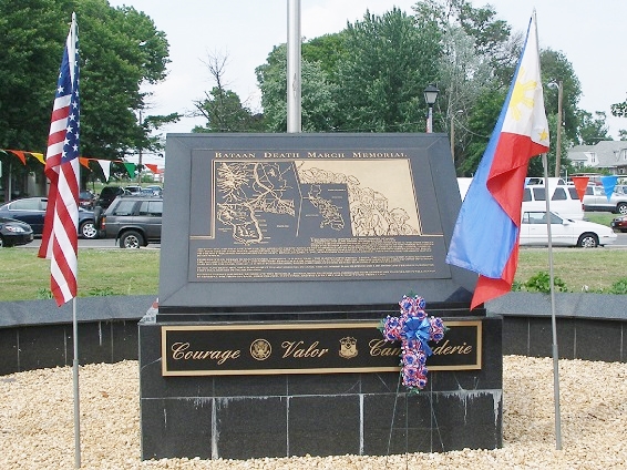 The Bataan Death March Memorial in Cooper River Park. Photo: Waymarking.com