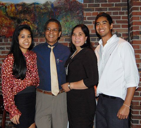 The author with her husband Floyd and their children Ayana and Michael (far right) celebrating Michael’s graduation   from the  University of Maryland at College Park 