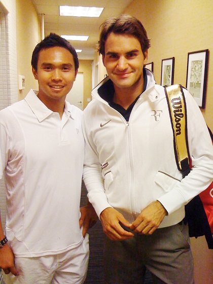 With top-ranked player Roger Federer