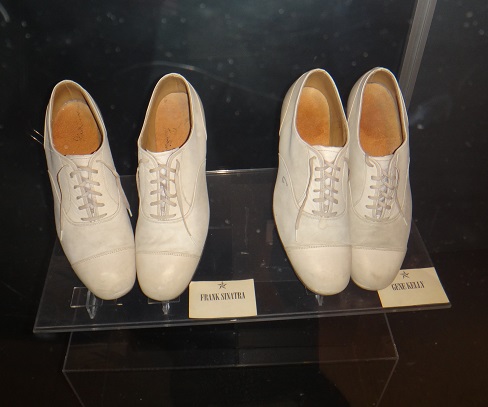 The shoes he and actor Gene Kelly wore in the 1949 movie, Take Me Out to the Ball Game.’