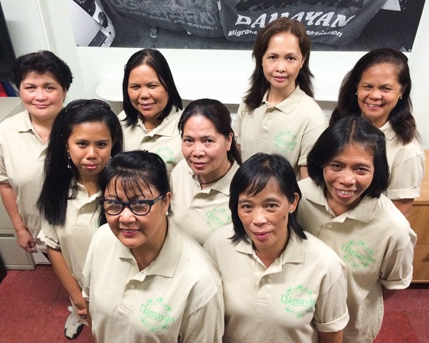 Nine ‘socially committed’ women are the founding members of the Damayan Cleaning Cooperative