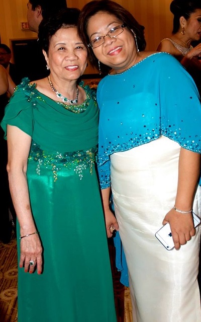 PAFCOM’S women leaders, Ledy with Board Chair Dr. Connie Uy