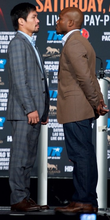 Pacquiao, Bradley at Madison Square Garden press conference: ‘He loves a challenge.’