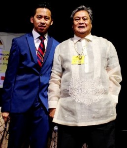 With outgoing chair J.T. Mallonga: ‘We have made history.’