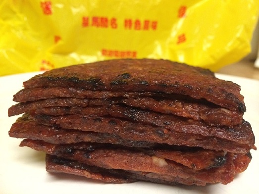 Flavorful and tender pork and beef jerky. The FilAm Photo
