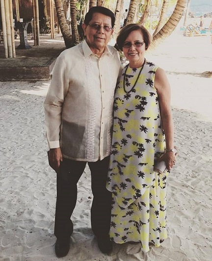  Jon J’s parents Atty. John and Jessie Tulio enjoying Boracay.