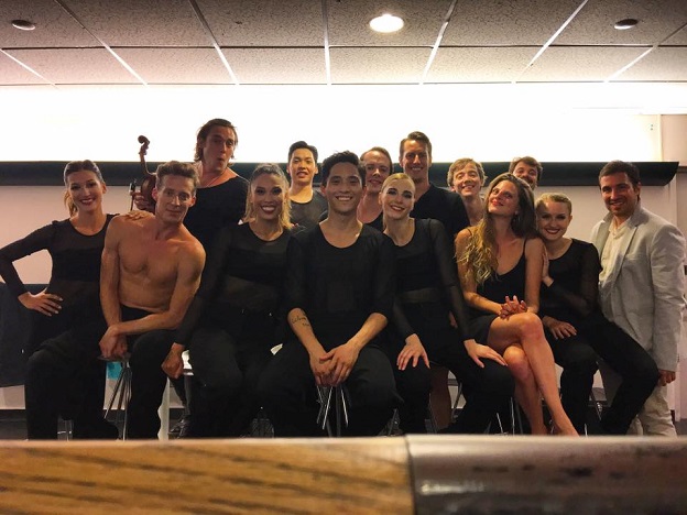 The Cirio Collective dancers after their performance at the Joyce Theatre Ballet Festival. 