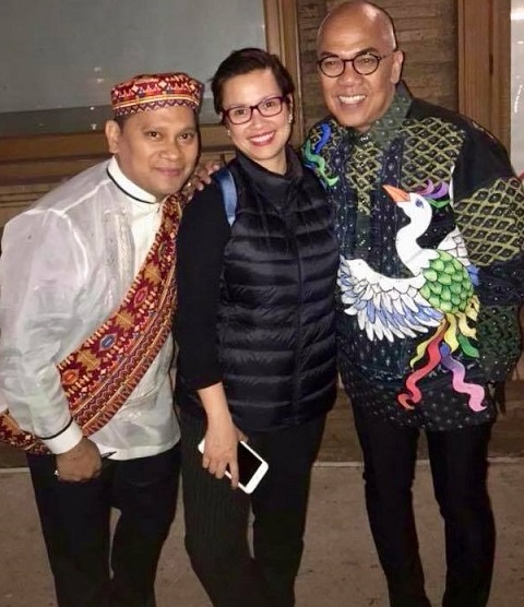 Guess who dropped by last-minute? TOFA and Tony Award-winner Lea Salonga shown here with Elton Lugay and Boy Abunda