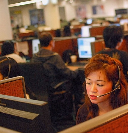 BPO call centers…Photo: Getty Images