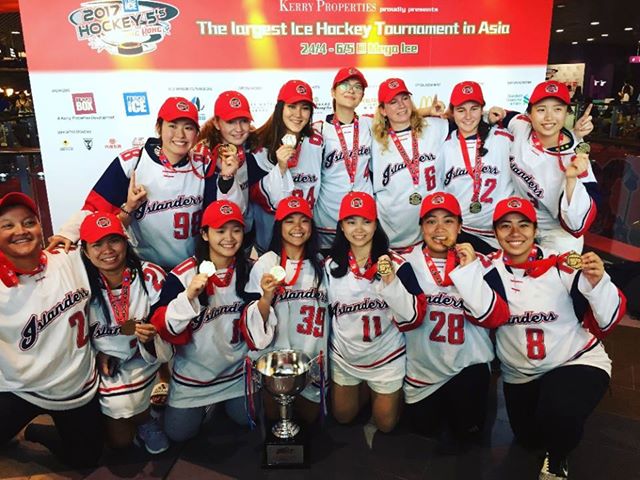 Members of the Philippine Women’s Hockey team in Hong Kong 