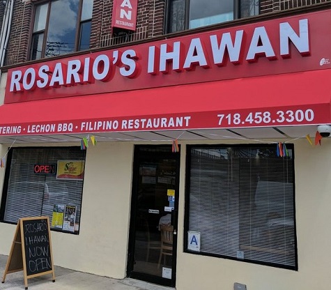 The new Rosario’s Ihawan on 69th Street