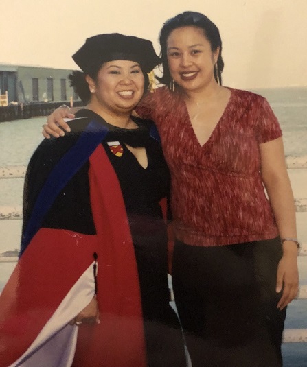 Christine was there when Dawn received her Ph.D. in History from Stanford University in 2004. ‘She inspired me to pursue my master’s degree in Developmental Psychology. She wrote my letter of recommendation.’