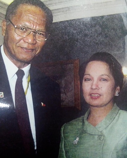 With former President Gloria Macapagal Arroyo.