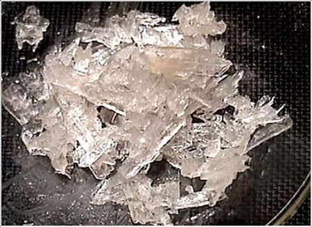 Methamphetamine is known as ‘shabu’ in the Philippines. Photo: GMA News