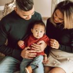 Ai with husband Justin and son Jaiden Kai